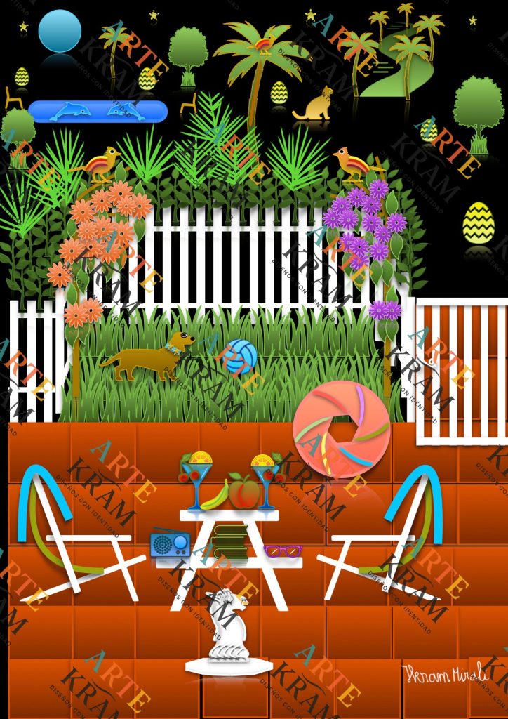 Mi hermoso jardín